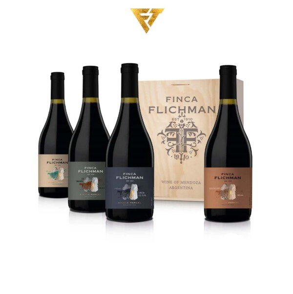 Cofre Finca Flichman Single Parcel 4 Terroirs 750cc