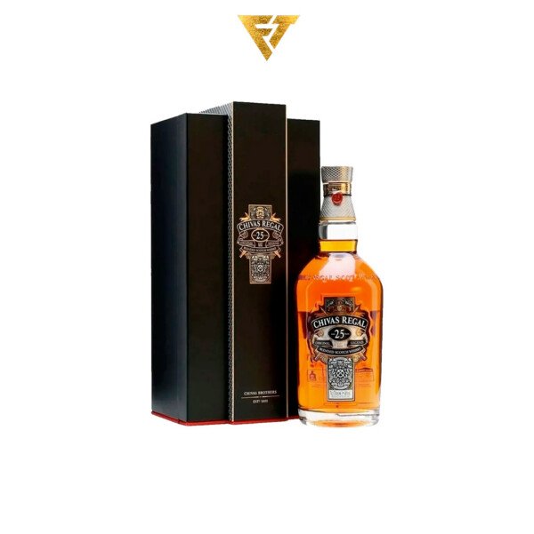 Whisky Chivas Regal 25 Años Con Estuche 700cc