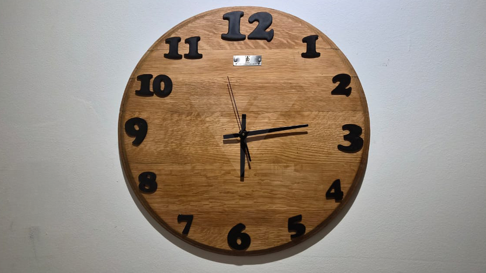 Relojes simples roble