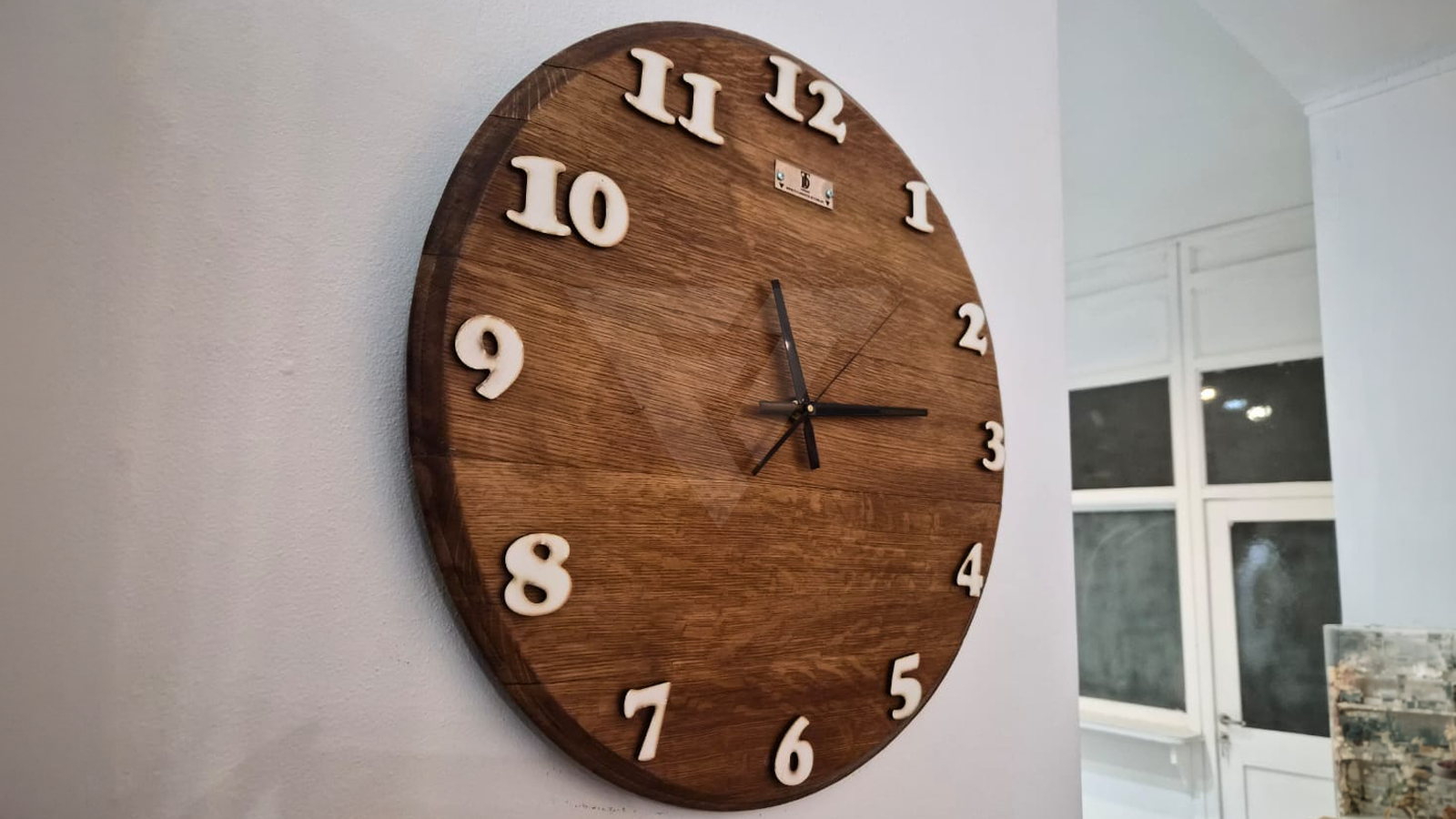 Relojes simples roble