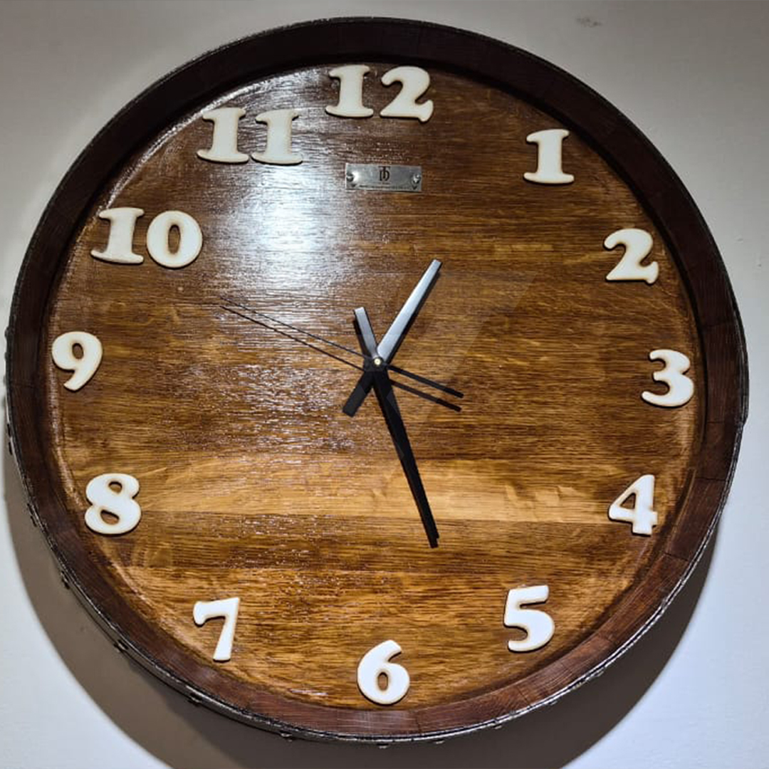 Relojes Doble Fleje Roble