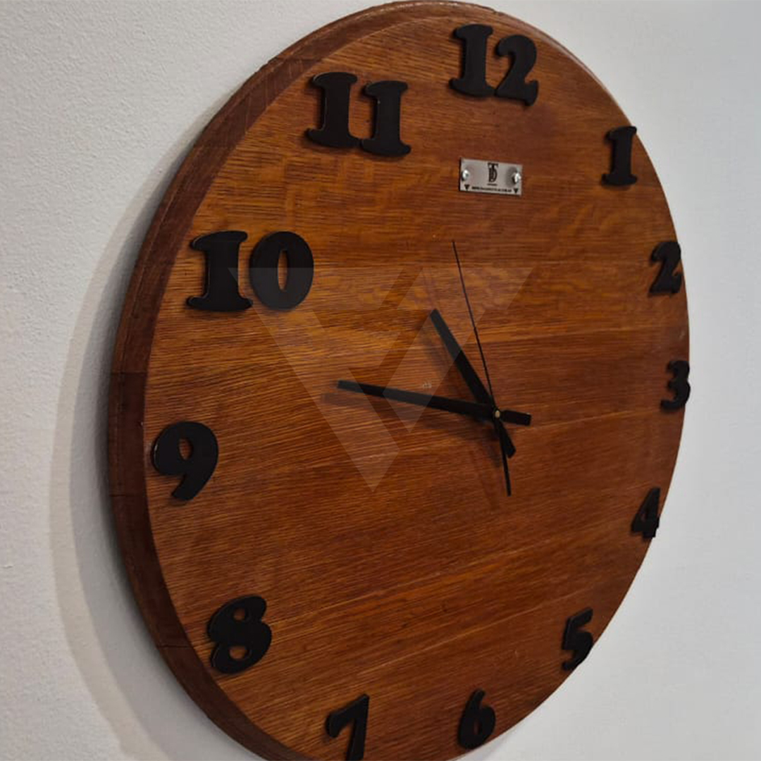 Relojes simples roble