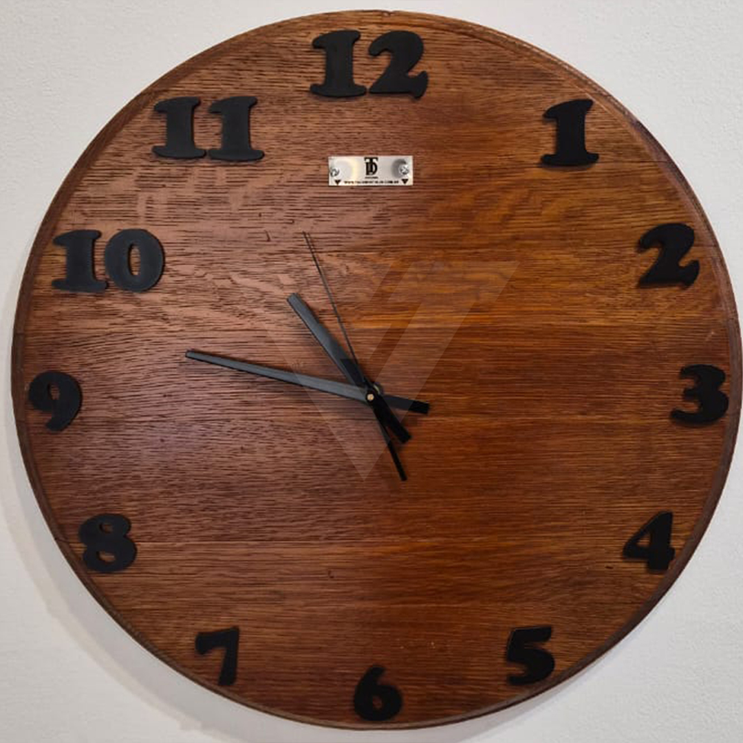 Relojes simples roble