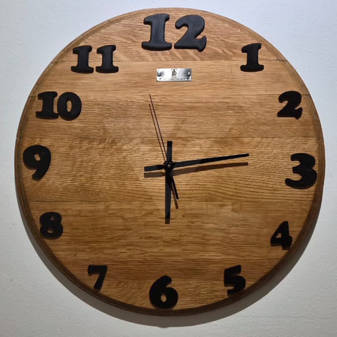 Relojes simples roble