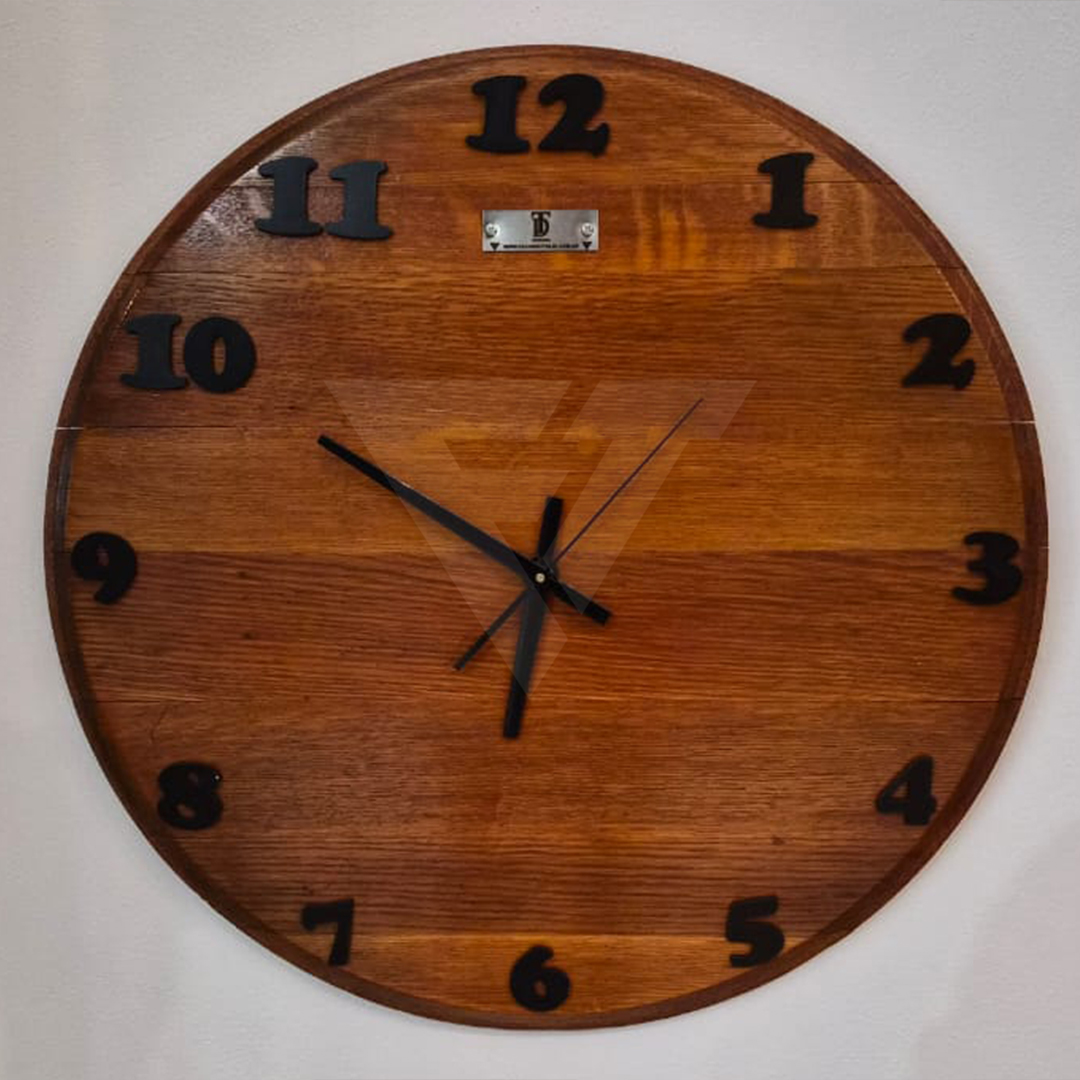 Relojes simples roble