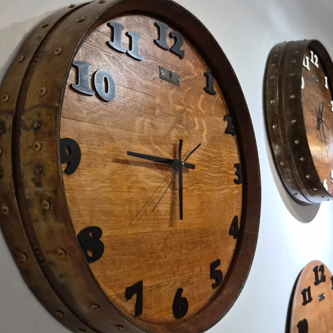 Relojes simples roble