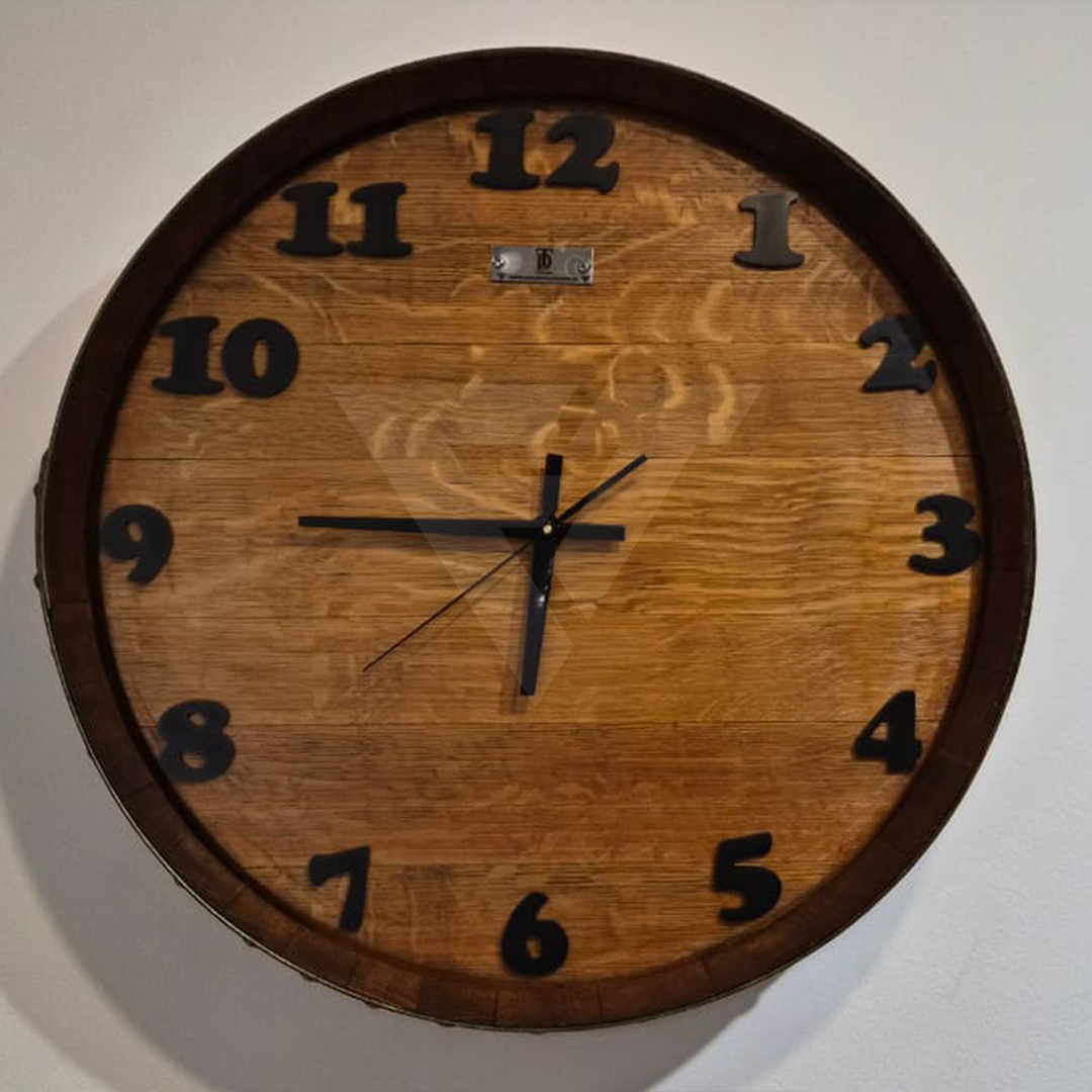 Relojes simples roble