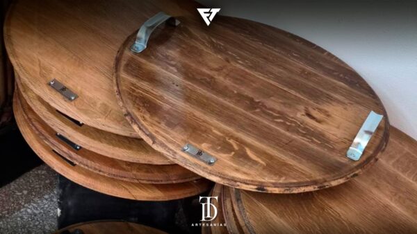 Tabla pizzera de roble